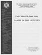 Daniel in the Lion Den SSATB choral sheet music cover